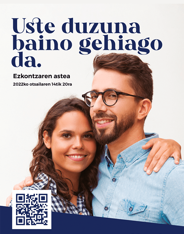 Póster euskera
